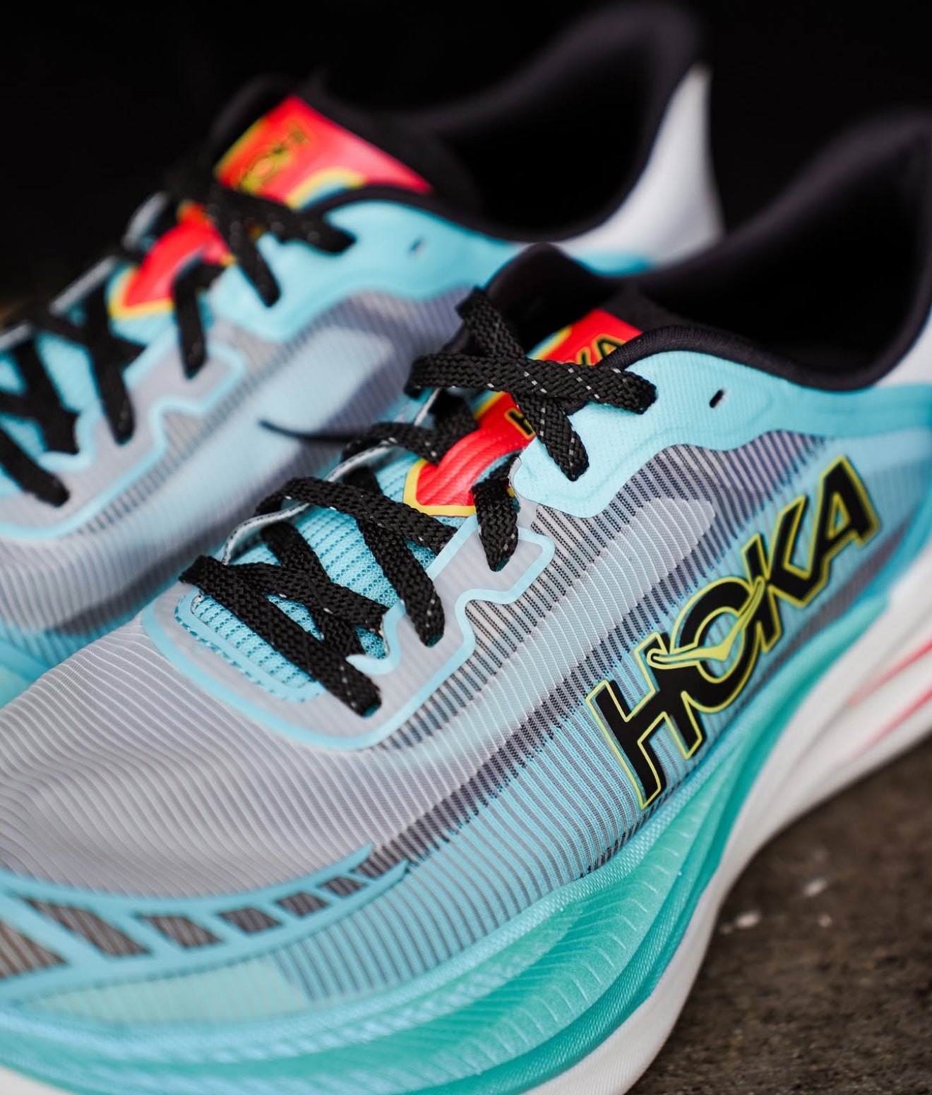 Hoka One One Cielo X1 2.0 Frost Black