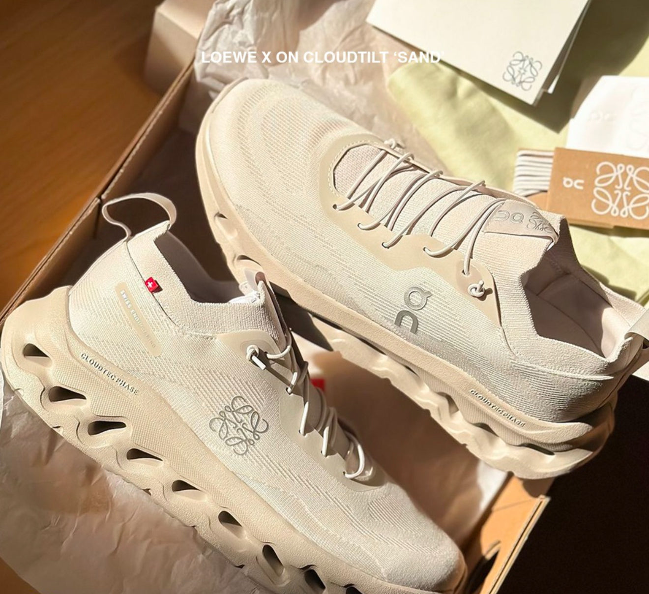 Loewe x OnCloudTilt Sand