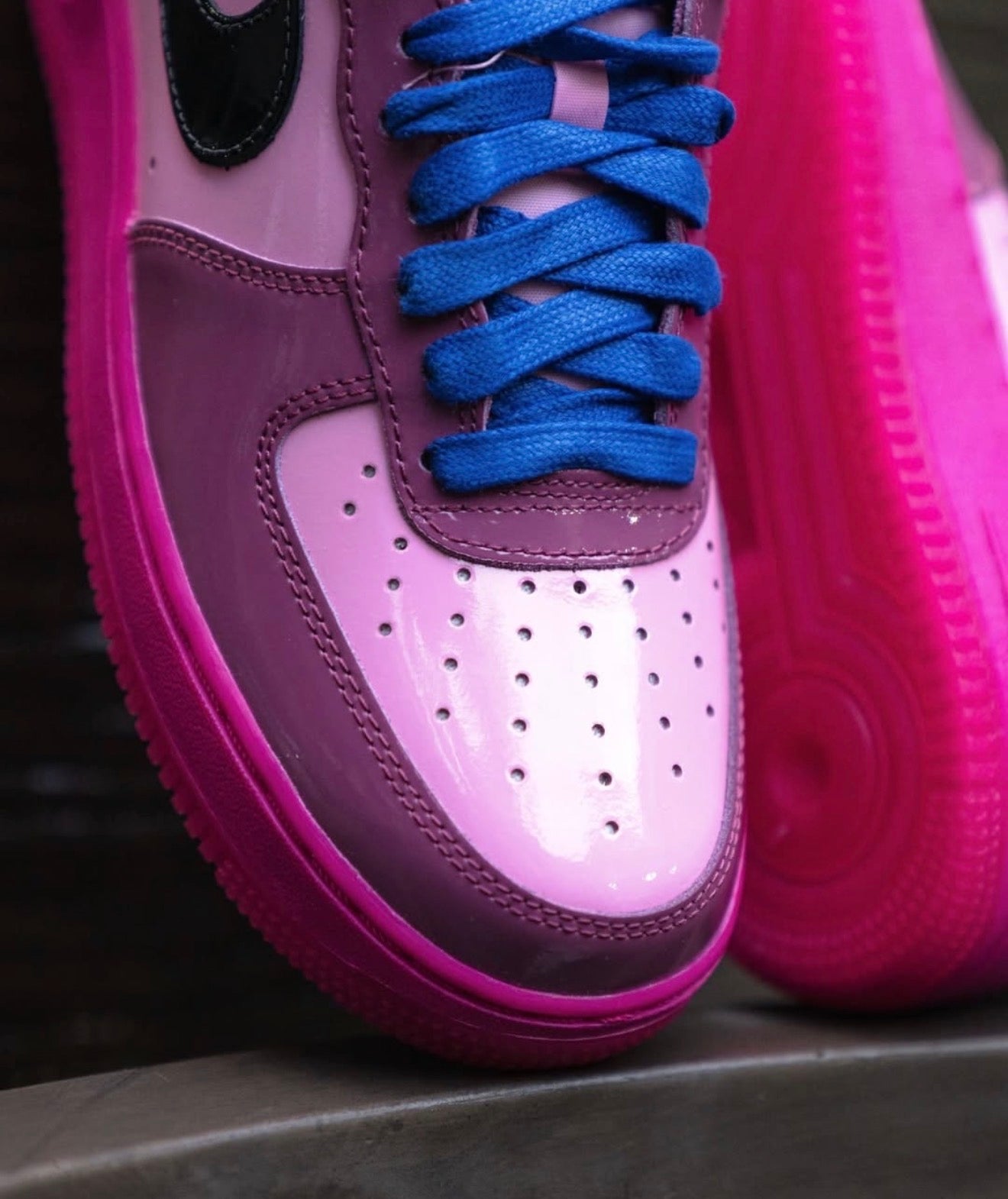 Airforce 1 Low Pink Cooler Mulberry Rose