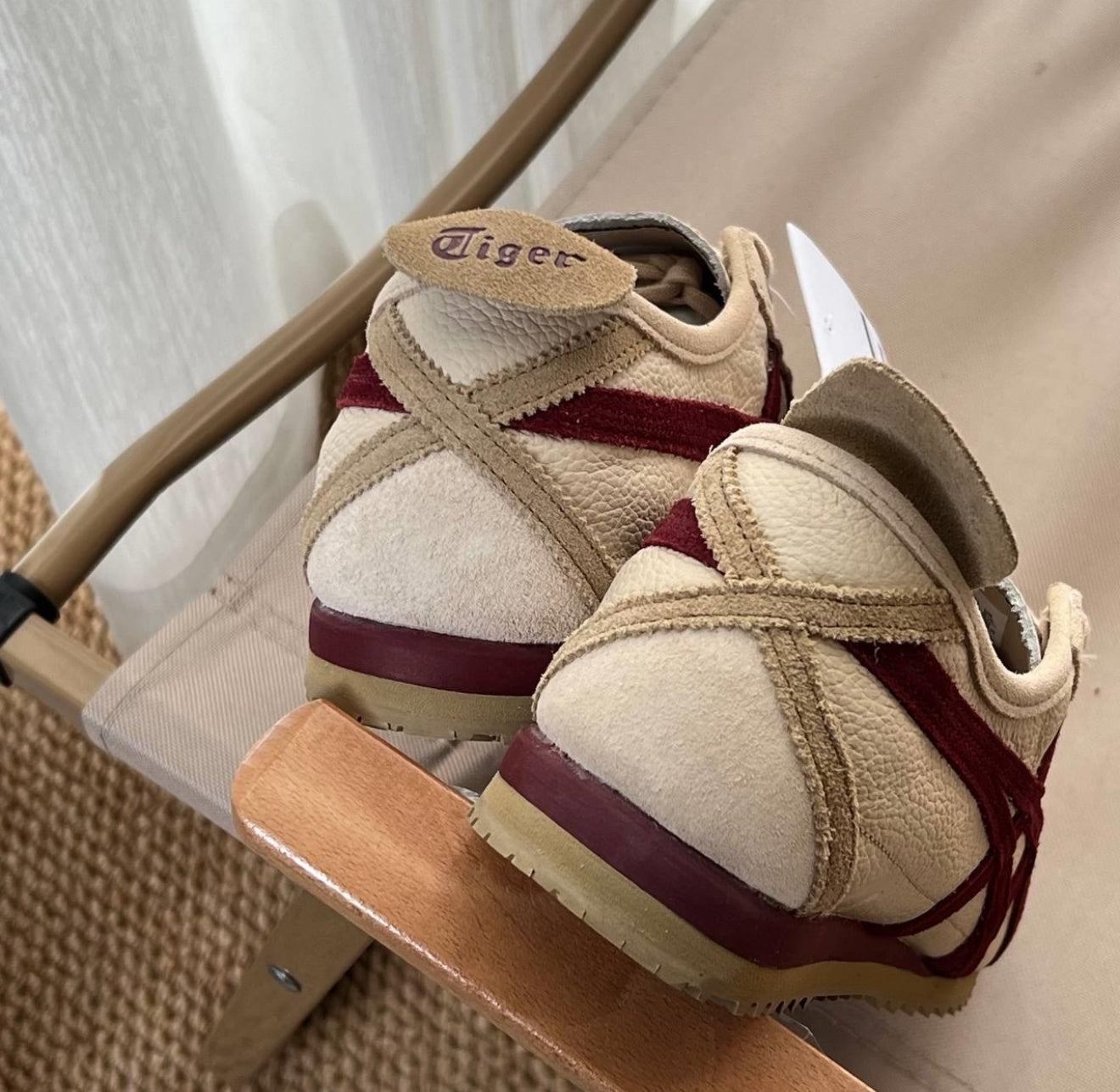 WMNs Mexico 66 Lace Up SD Beige Beet Juice
