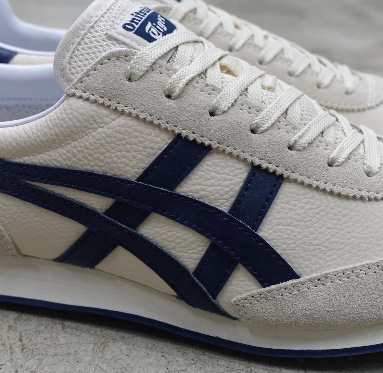 EDR 78 Lace Up White Navy