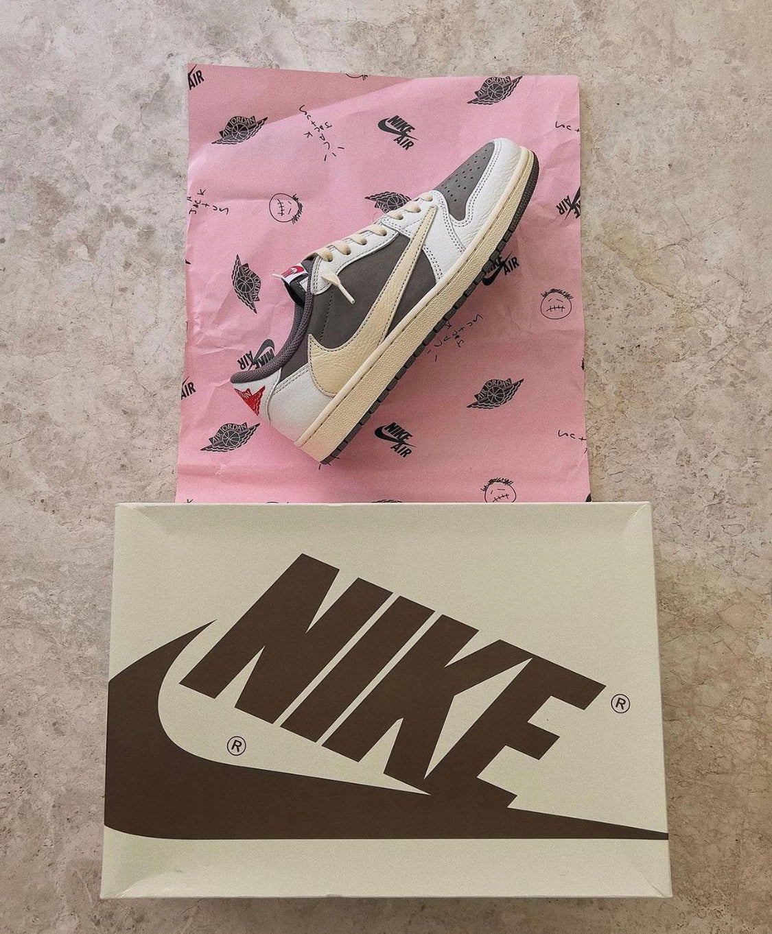 Travis Scott x Air Jordan 1 Reverse Mocha