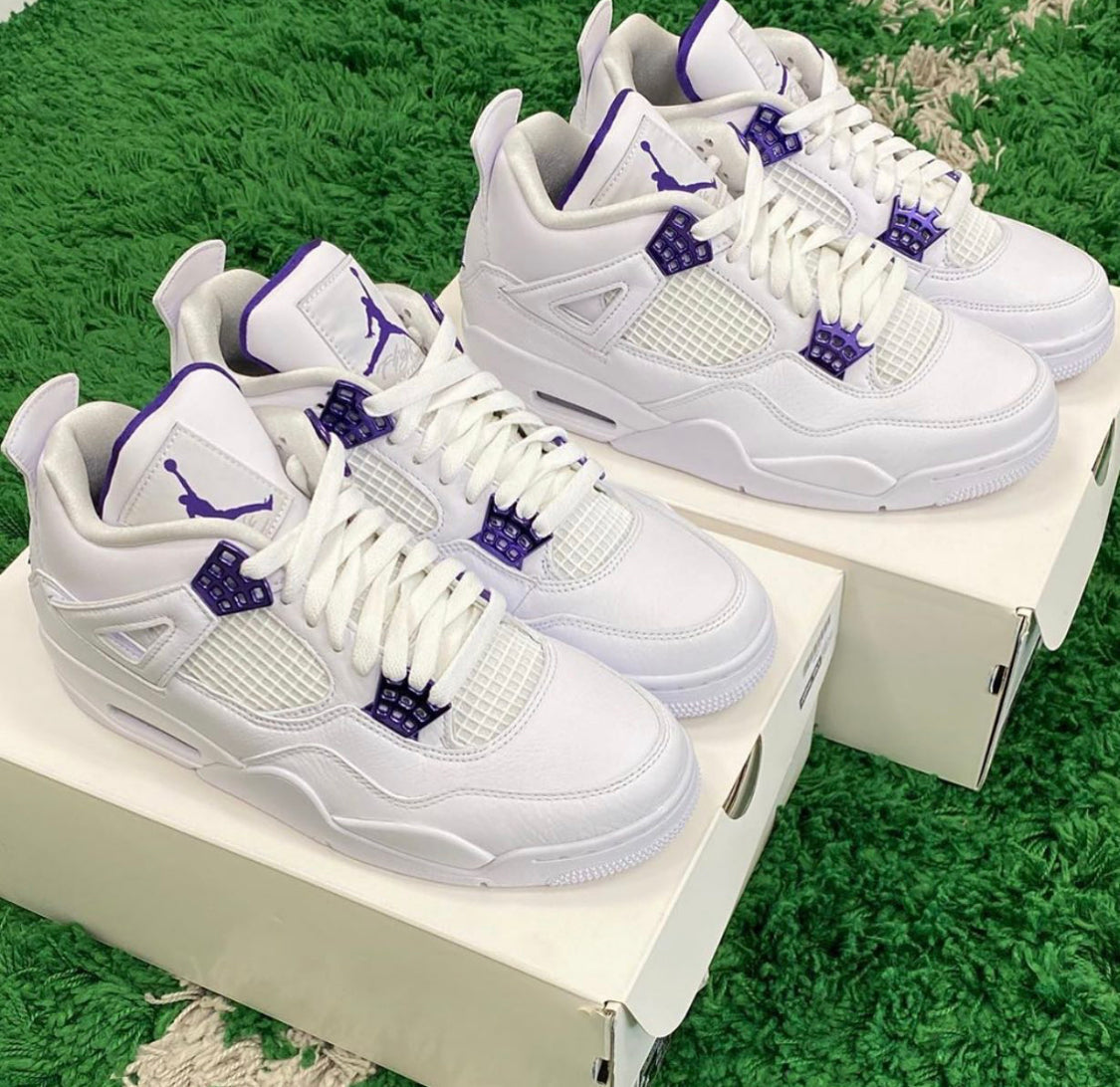 Air Jordan 4 “ Metallic Purple”