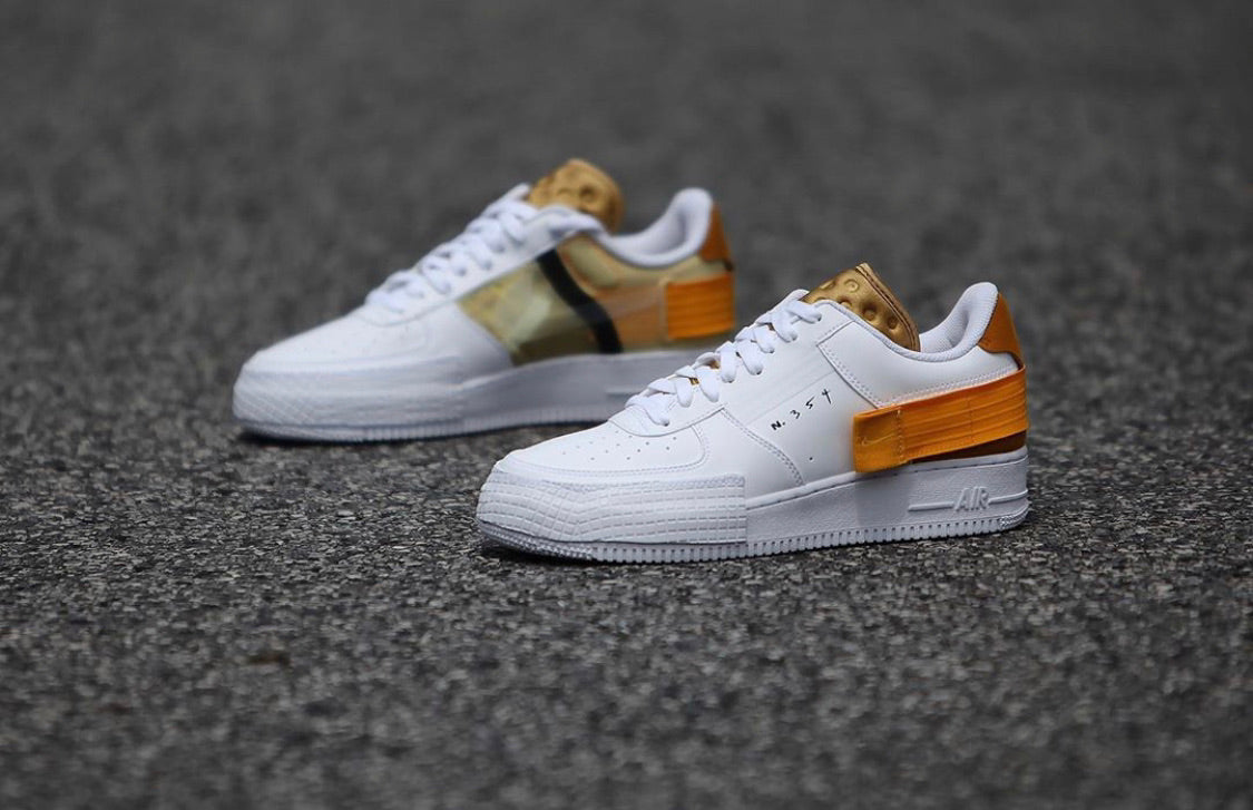AirForce 1 Low Drop Type “White/Gold/Yellow”