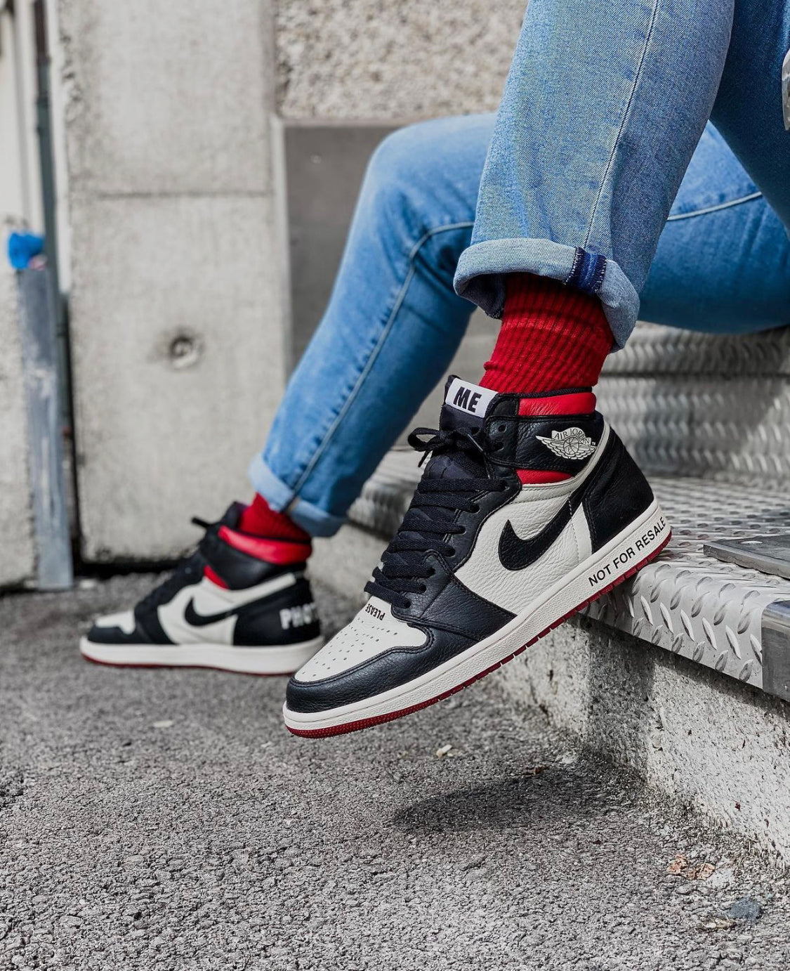 Air Jordan 1 Retro High Not for Resale Varsity Red