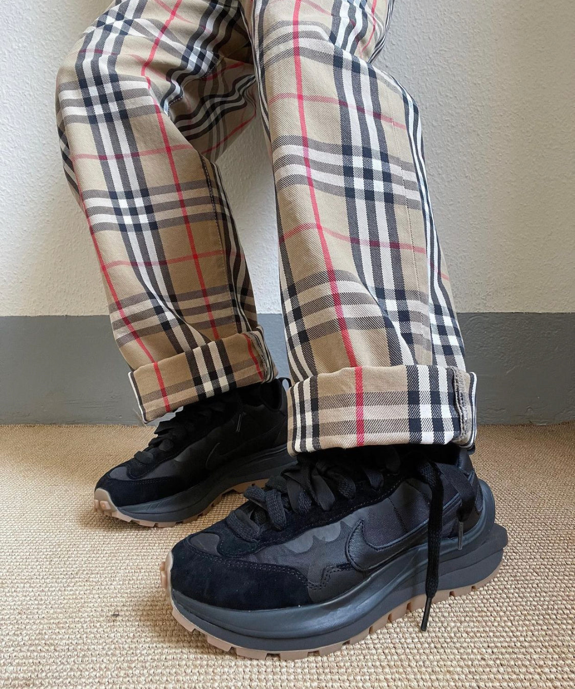 Air Sacai x Vaporwaffle Off Noir