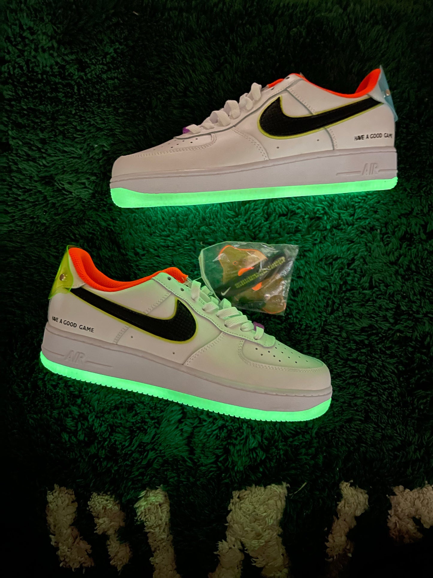 Airforce 1 Low LE “ Have a Good Game “ ( Glow In Dark )
