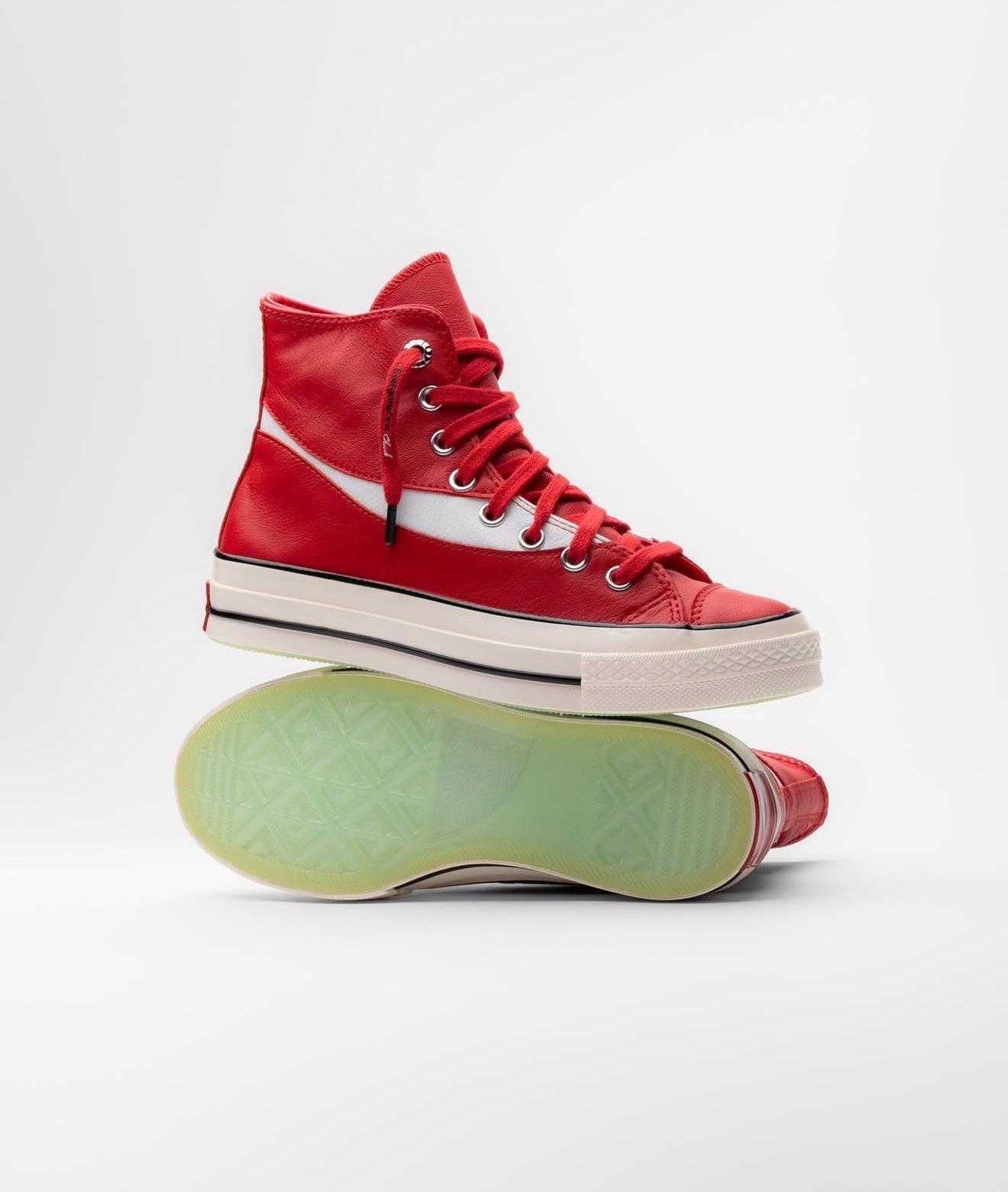 Converse Chuck 70 Hi Coca-Cola Racing Red Leather