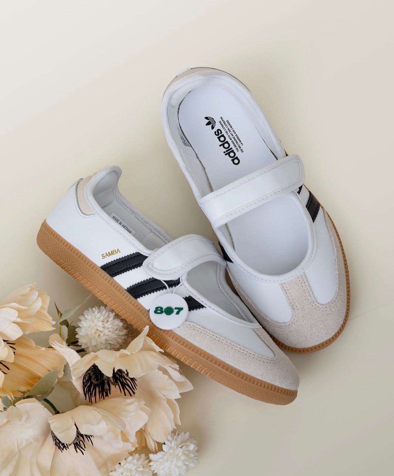 WMNs Samba Jane White Black Gum