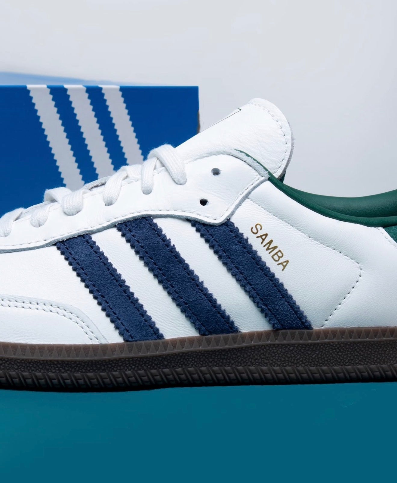 WMNs Samba Og 'White Navy Collegiate Green'