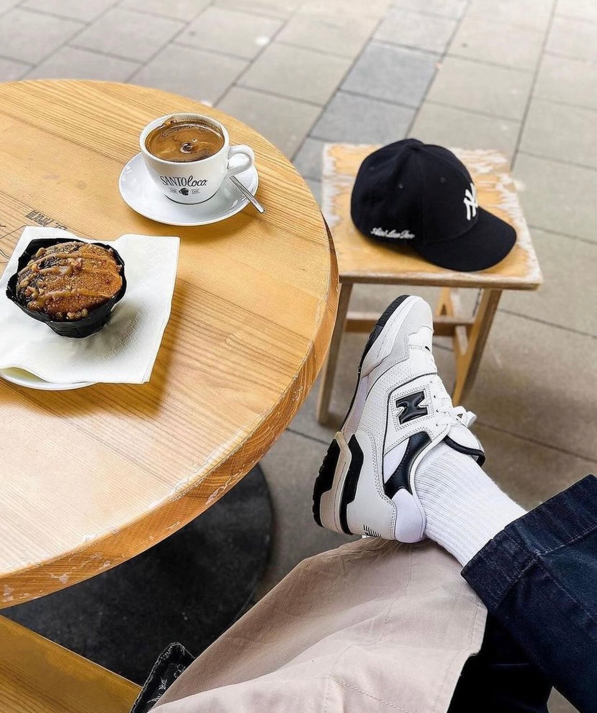 NB Balance 550 Sea Salt Black