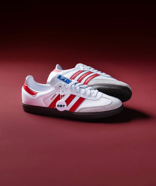 WMNs Samba OG White Better Scarlet