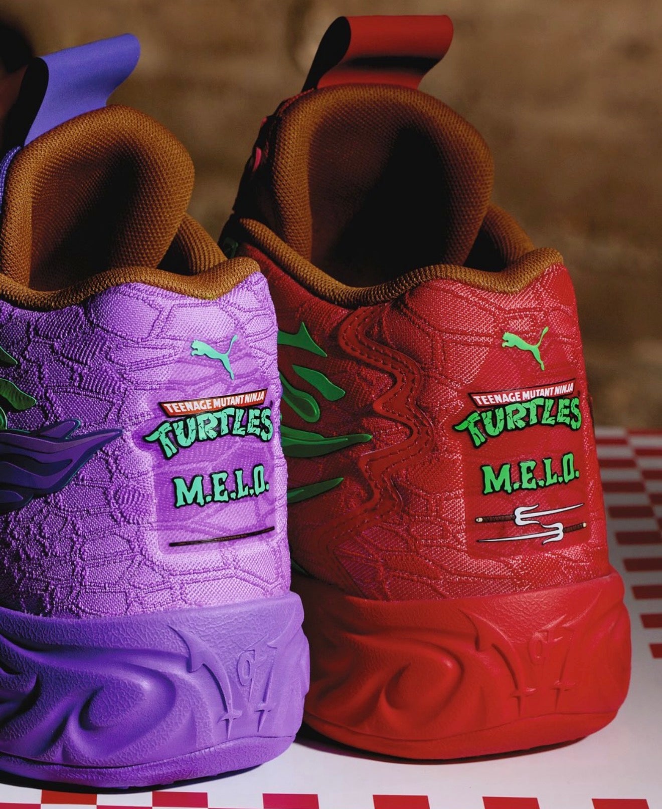 LaMelo Ball MB.04 Teenage Mutant Ninja Turtles Raphael & Donatello