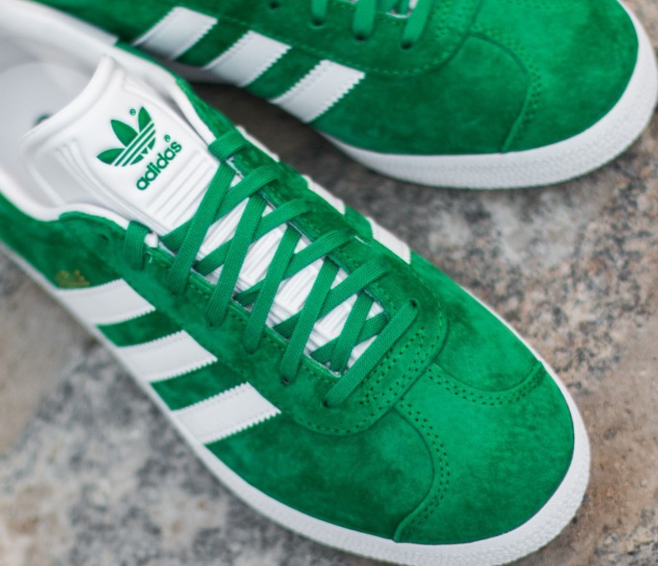 Gazelle Sneaker “ Green/White “