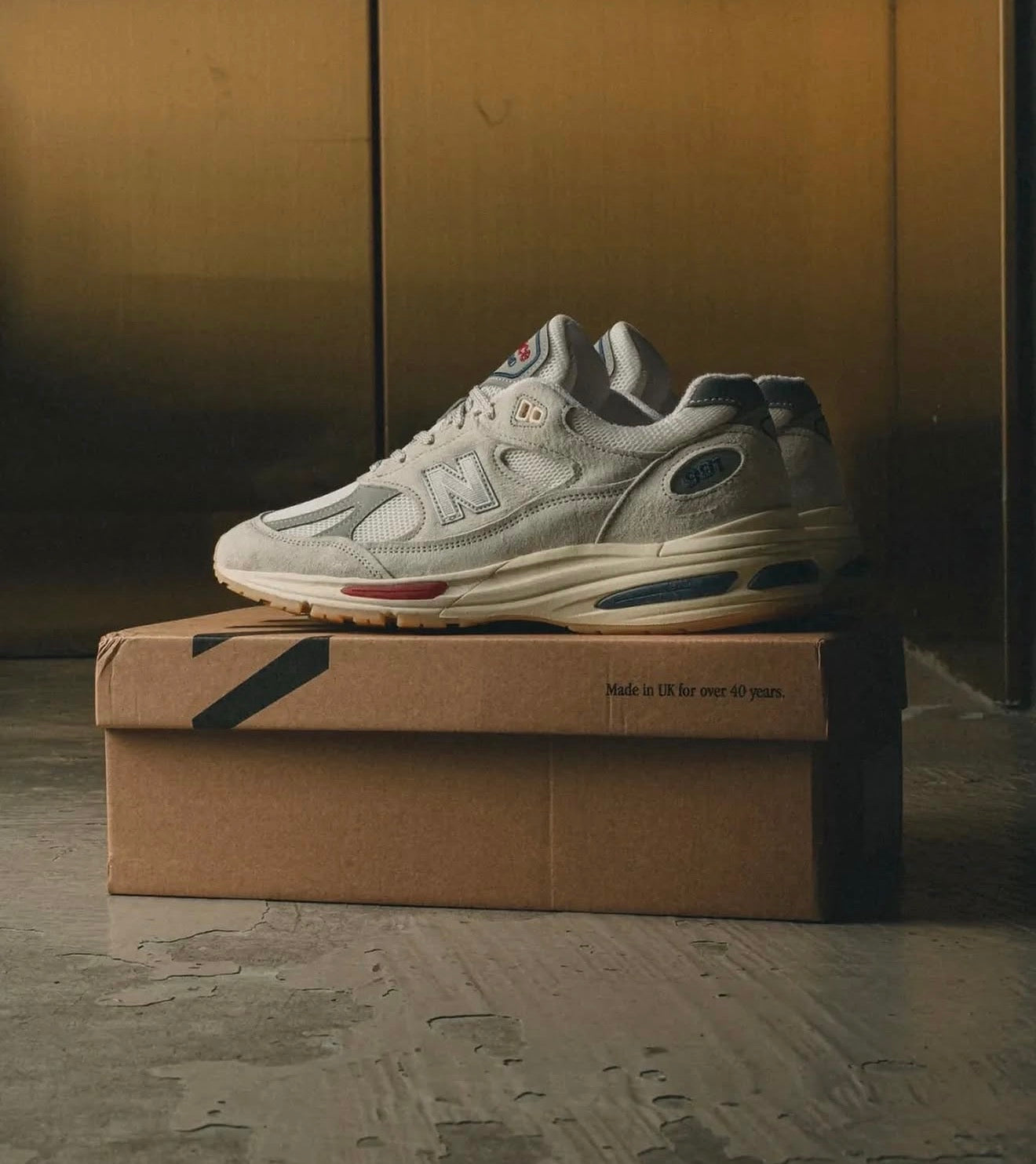 NB Balance 991v2 MiUK Vintage Sport