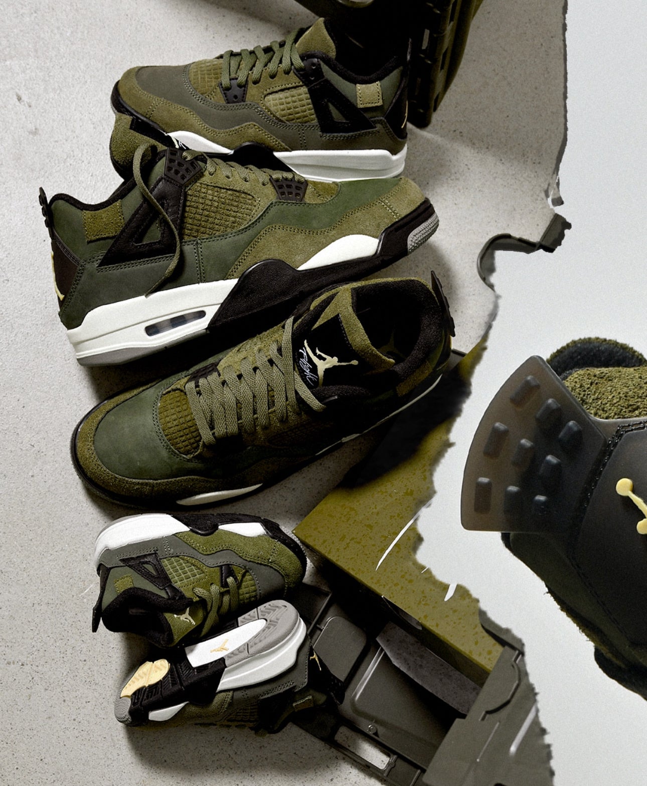 Air Jordan 4 SE Craft “ Medium Olive “