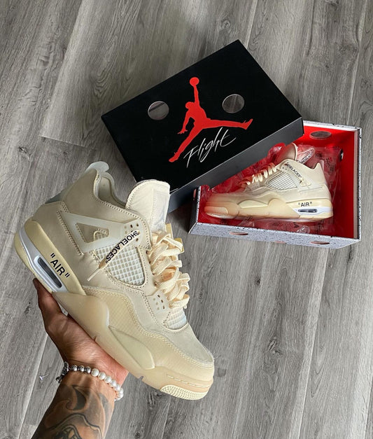 Air Jordan 4 Off-white “Sail”