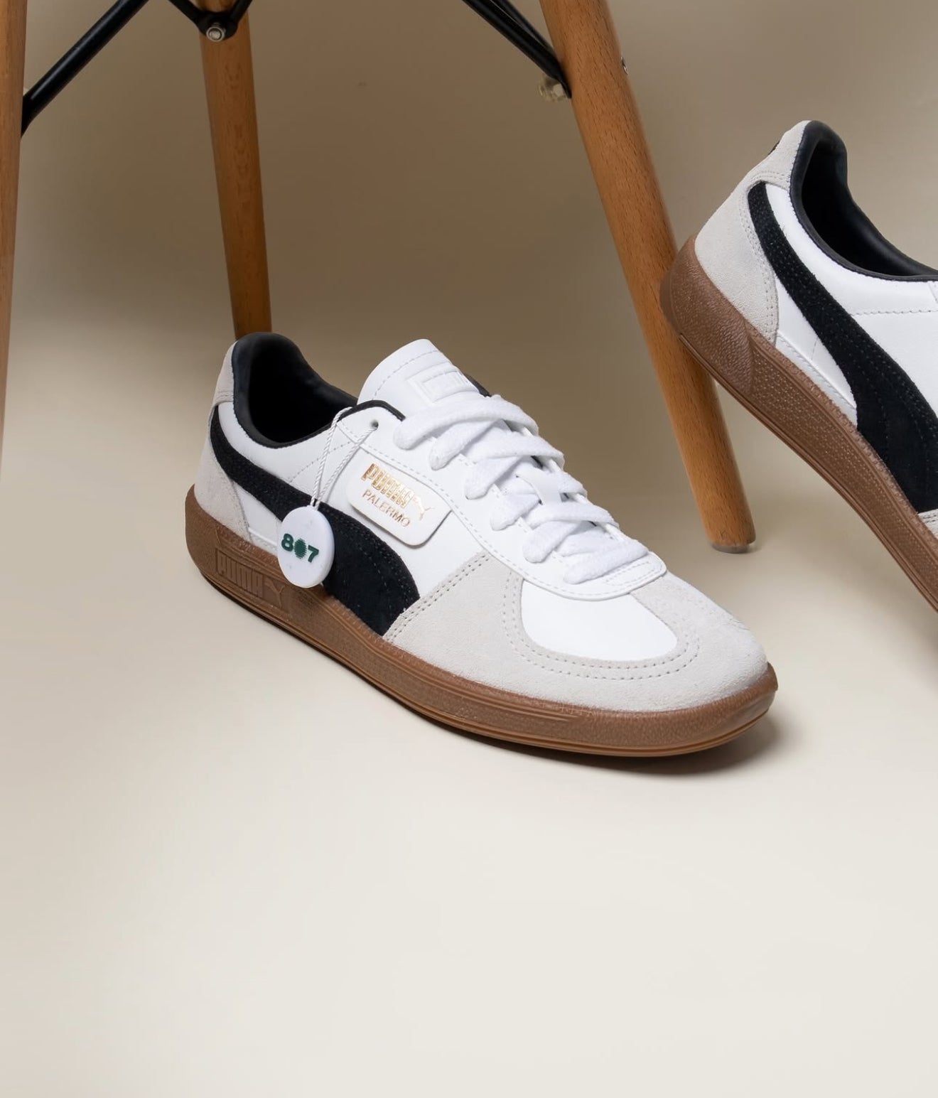 Puma Palermo White Vapor Grey Gum