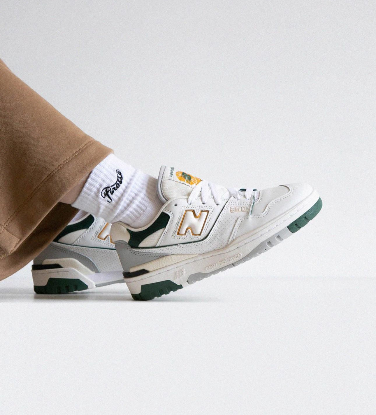 New Balance 550 Low Nightwatch Green