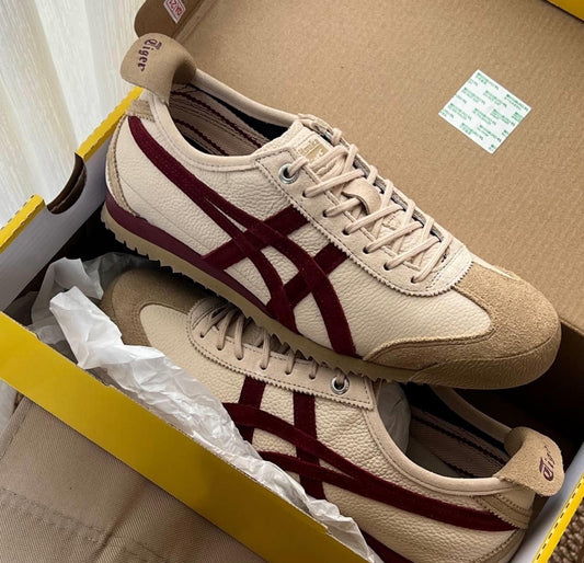 Mexico 66 Lace Up SD Beige Beet Juice