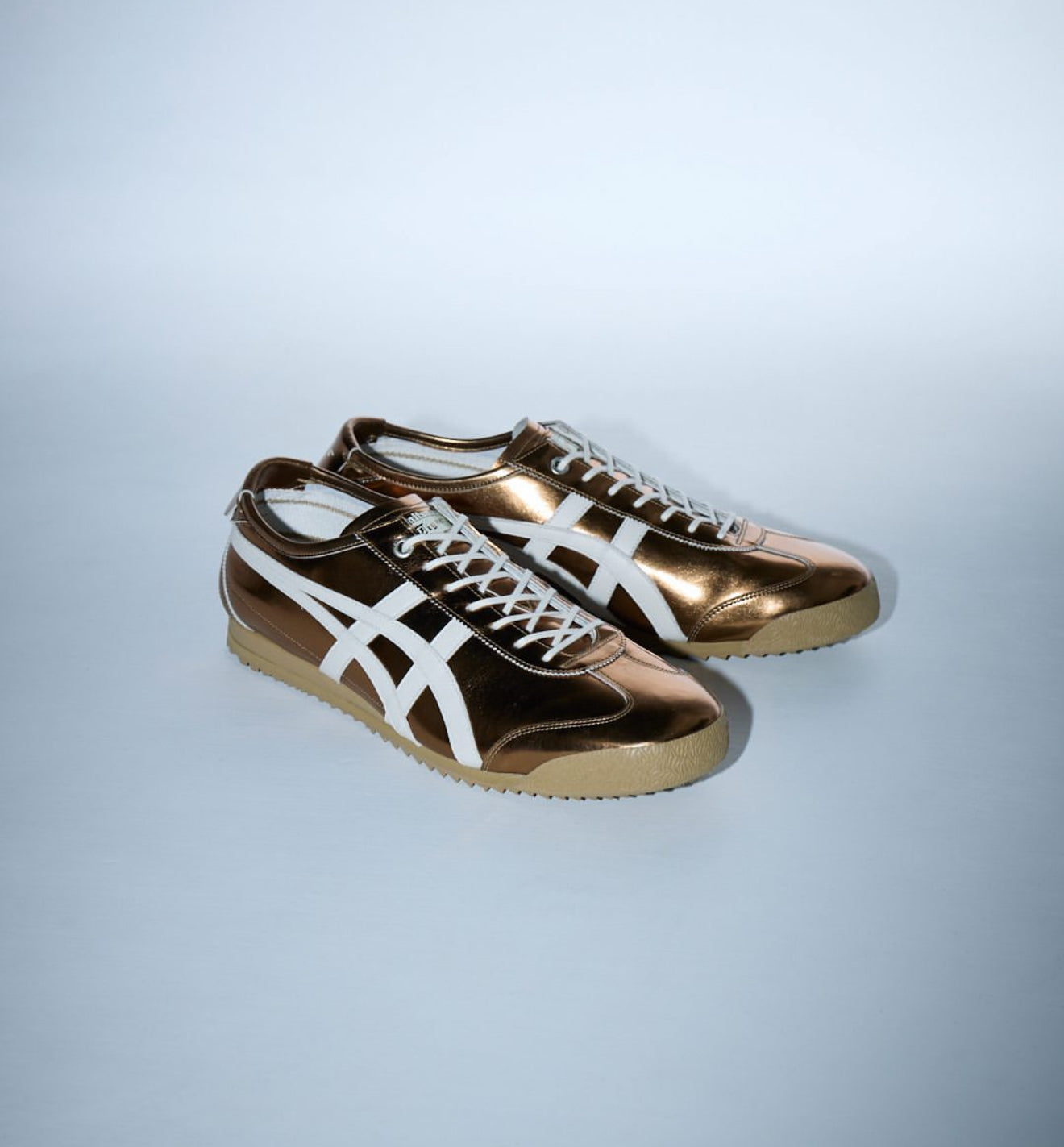 Mexico 66 Lace Up SD Metallic Series Desert Camp Cream