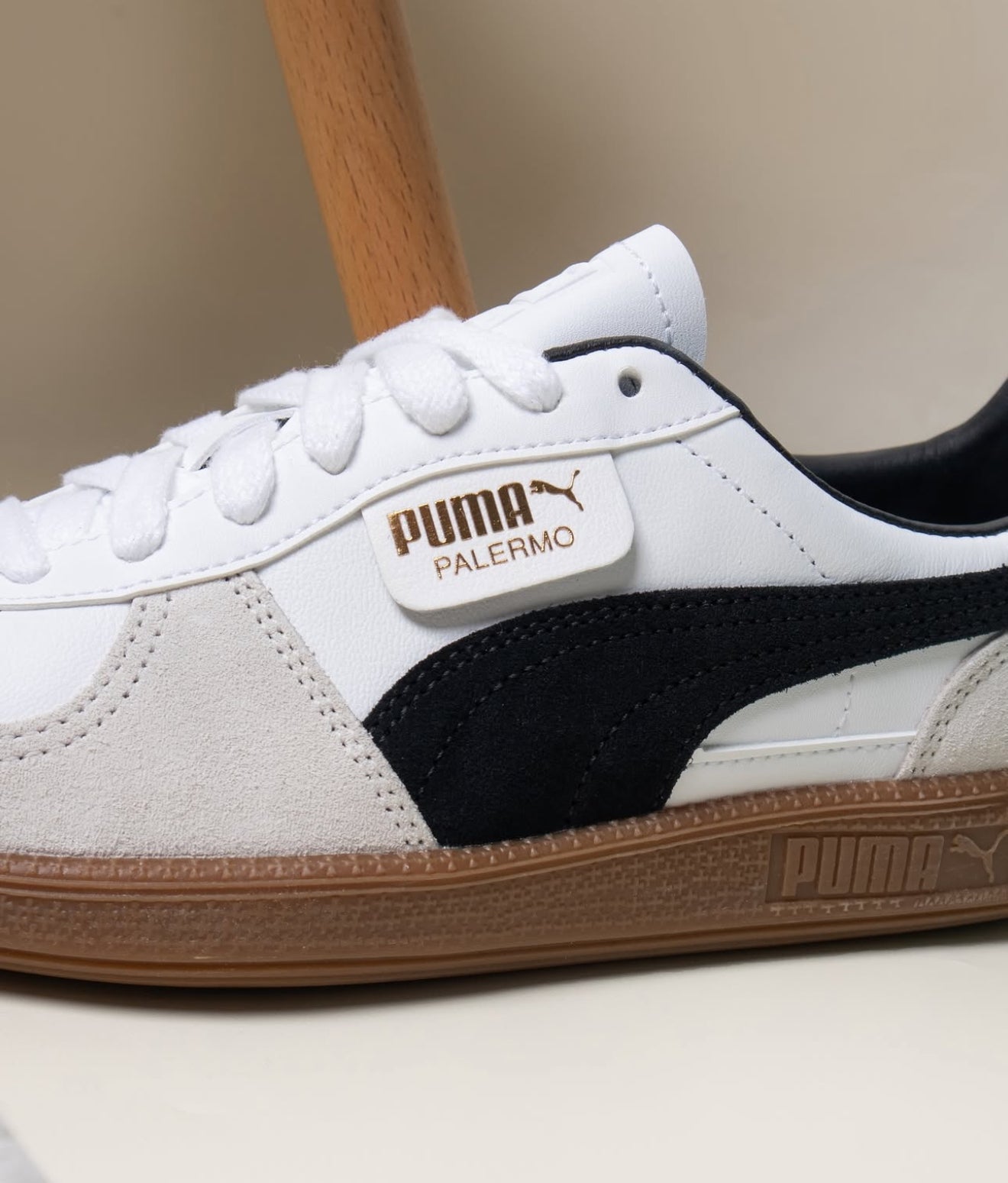 Puma Palermo White Vapor Grey Gum