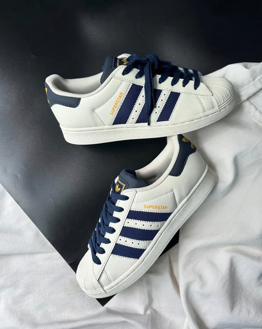 Superstar Off white Dark Blue