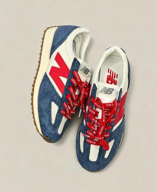 NB Balance 471 Navy Linen True Red
