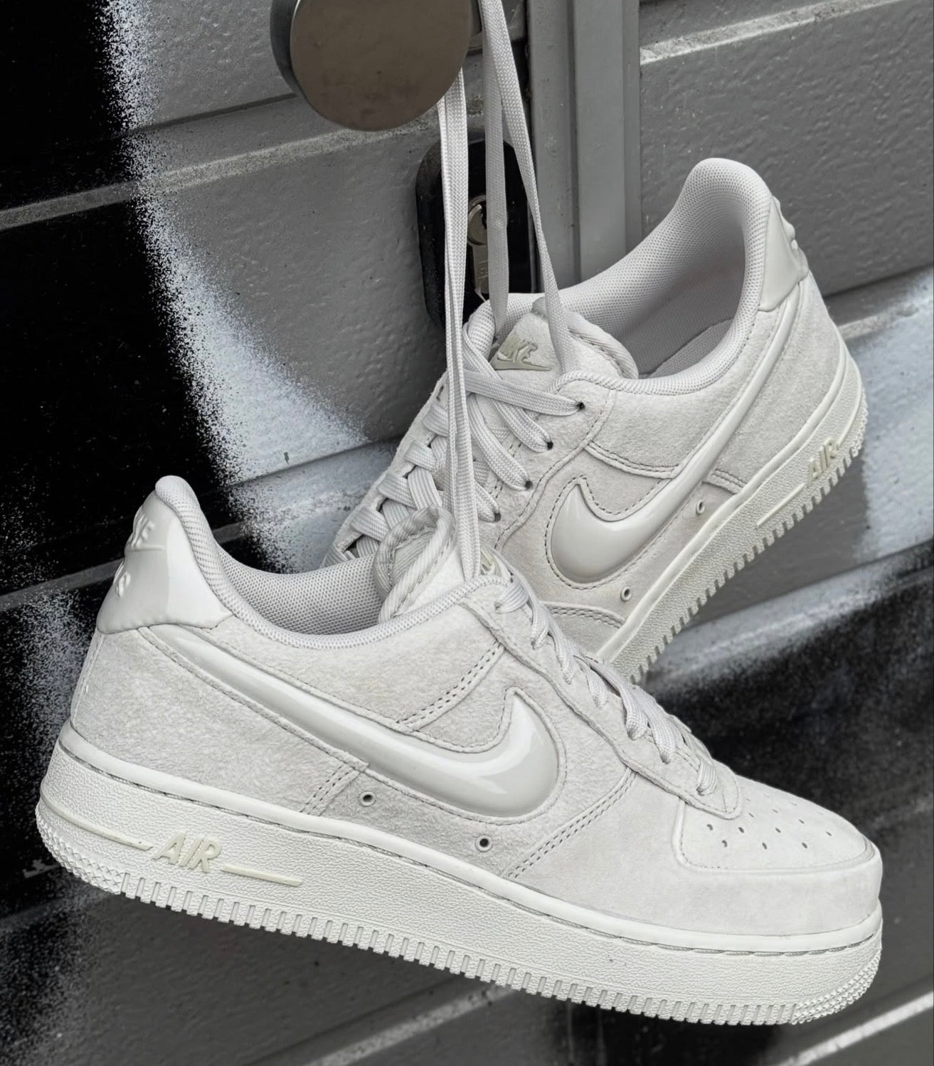 Airforce 1 Low '07 Off White Light Smoke Grey Suede Pack