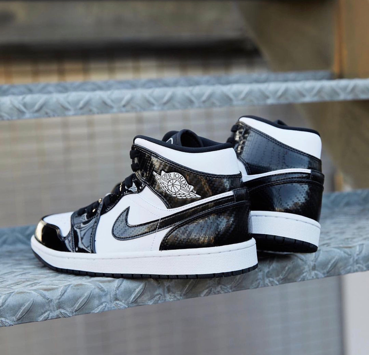 Air Jordan 1 Mid All Star “ Carbon Fibre”