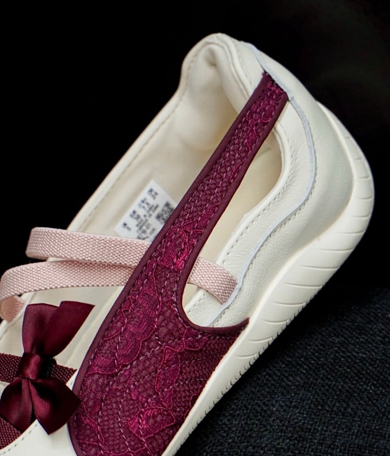 WMNs Speedcat Ballet Frosted Ivory Ruby Shimmer