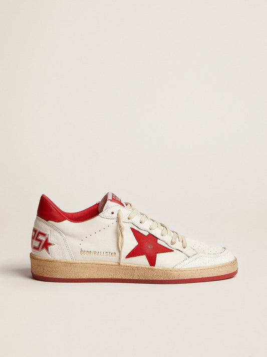 GG Goose Ball Star Sneaker Red
