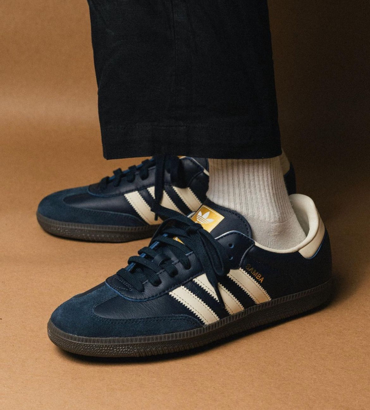 Samba Trainers Midnight Navy