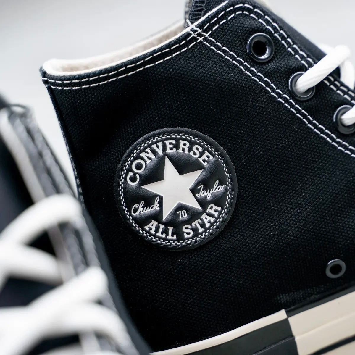 Converse Chuck 70 High Black Natural Ivory