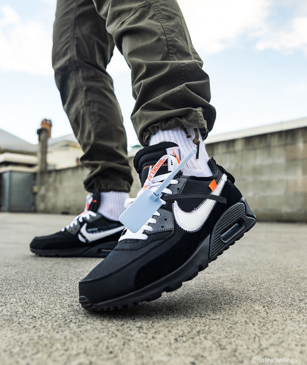 Airmax 90 x Off White “ Black “