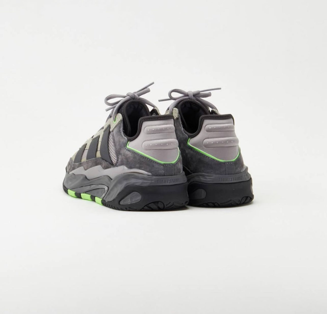 Niteball Trainers “ Grey / Green “