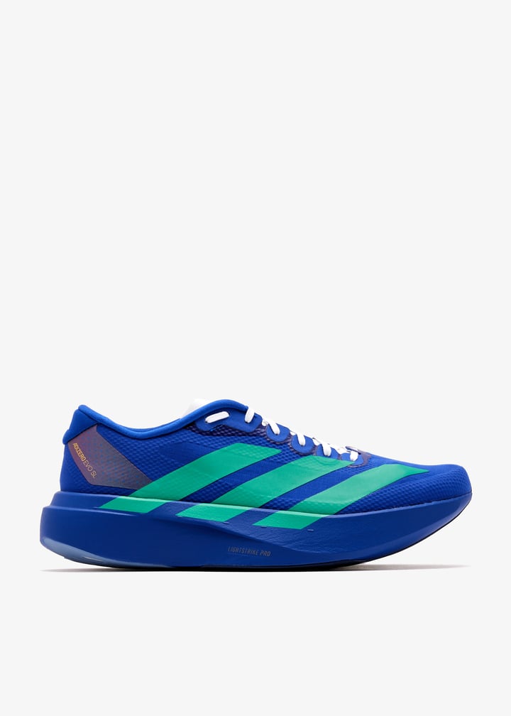 Adizero Evo SL Lucid Blue Court Green Red