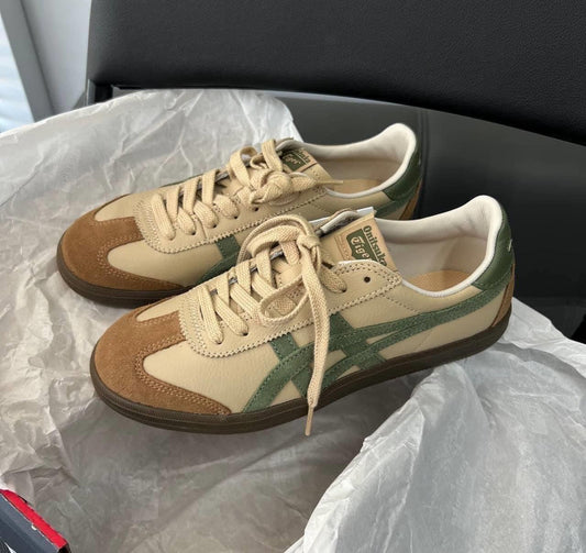 WMNs Tokuten Lace Up Brown/Green