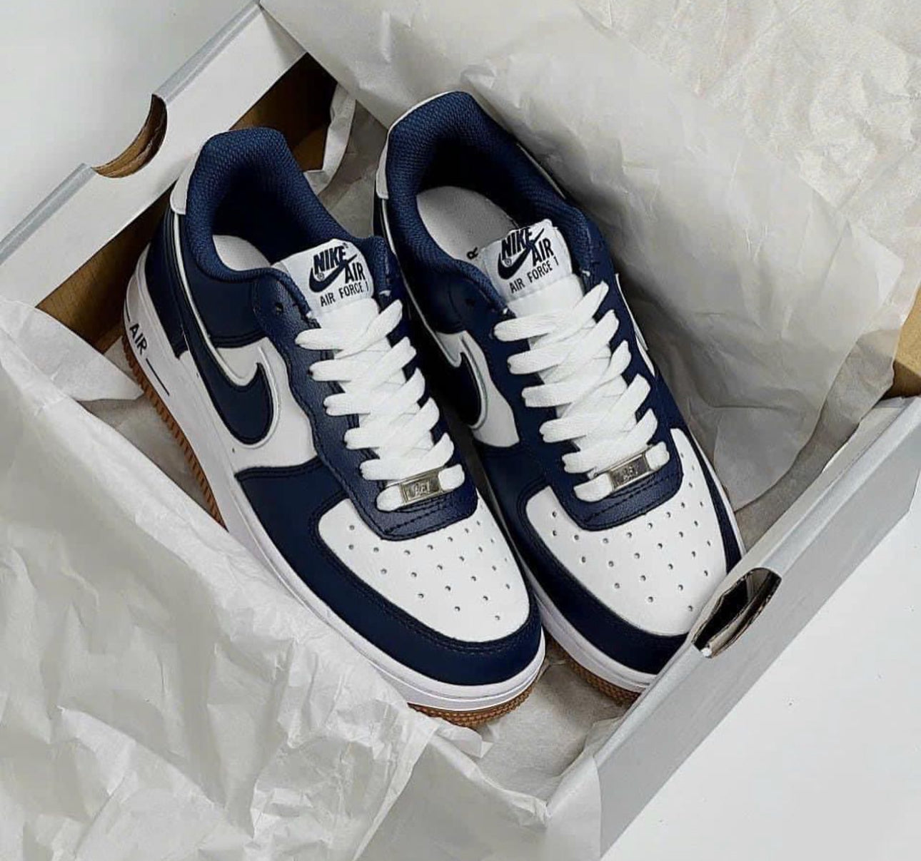 Airforce 1 Low College Pack “ Midnight Navy “