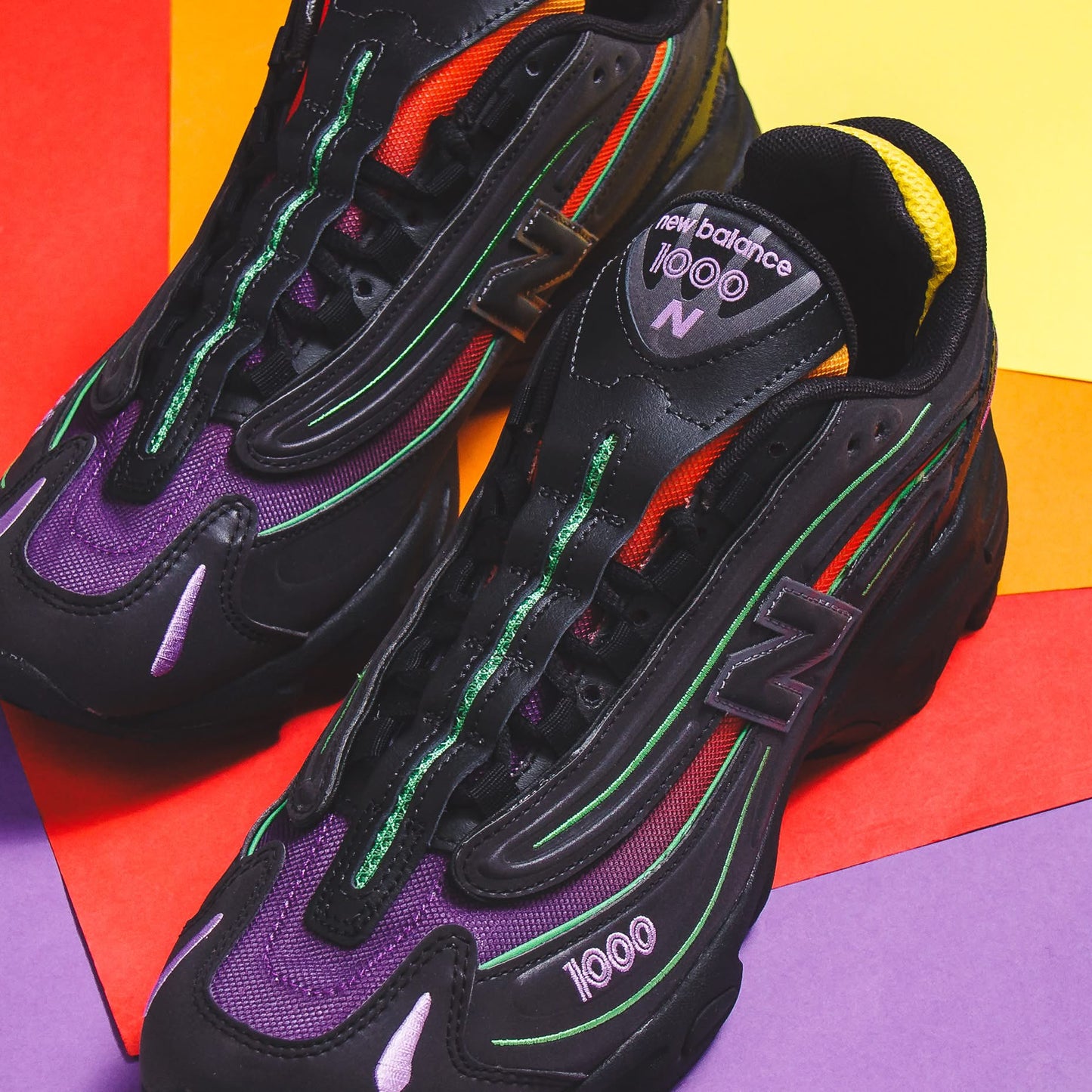 NB Balance 1000 Black Multi-Color