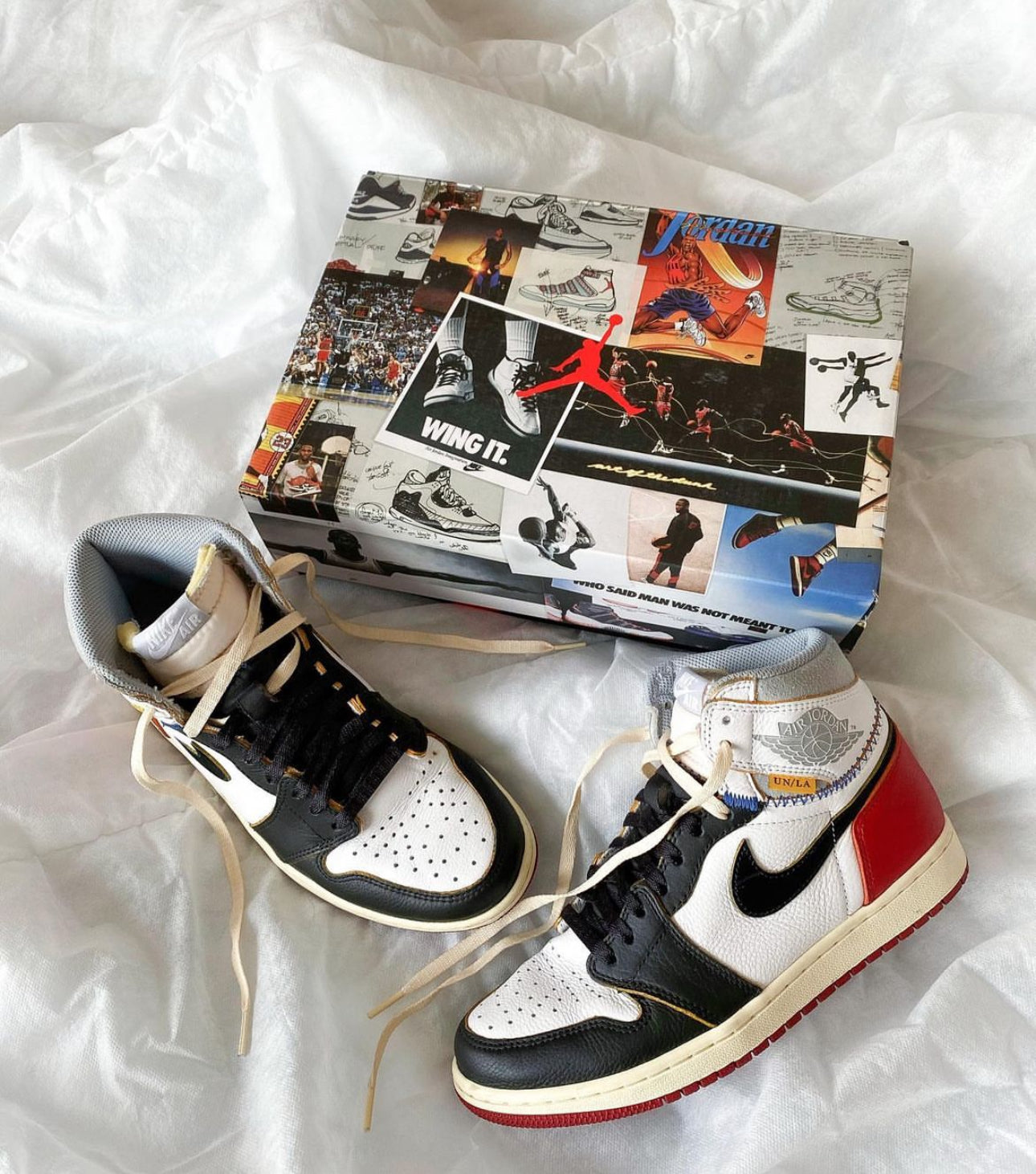 Union LA x Air Jordan 1 Retro High NRG 'Black Toe’