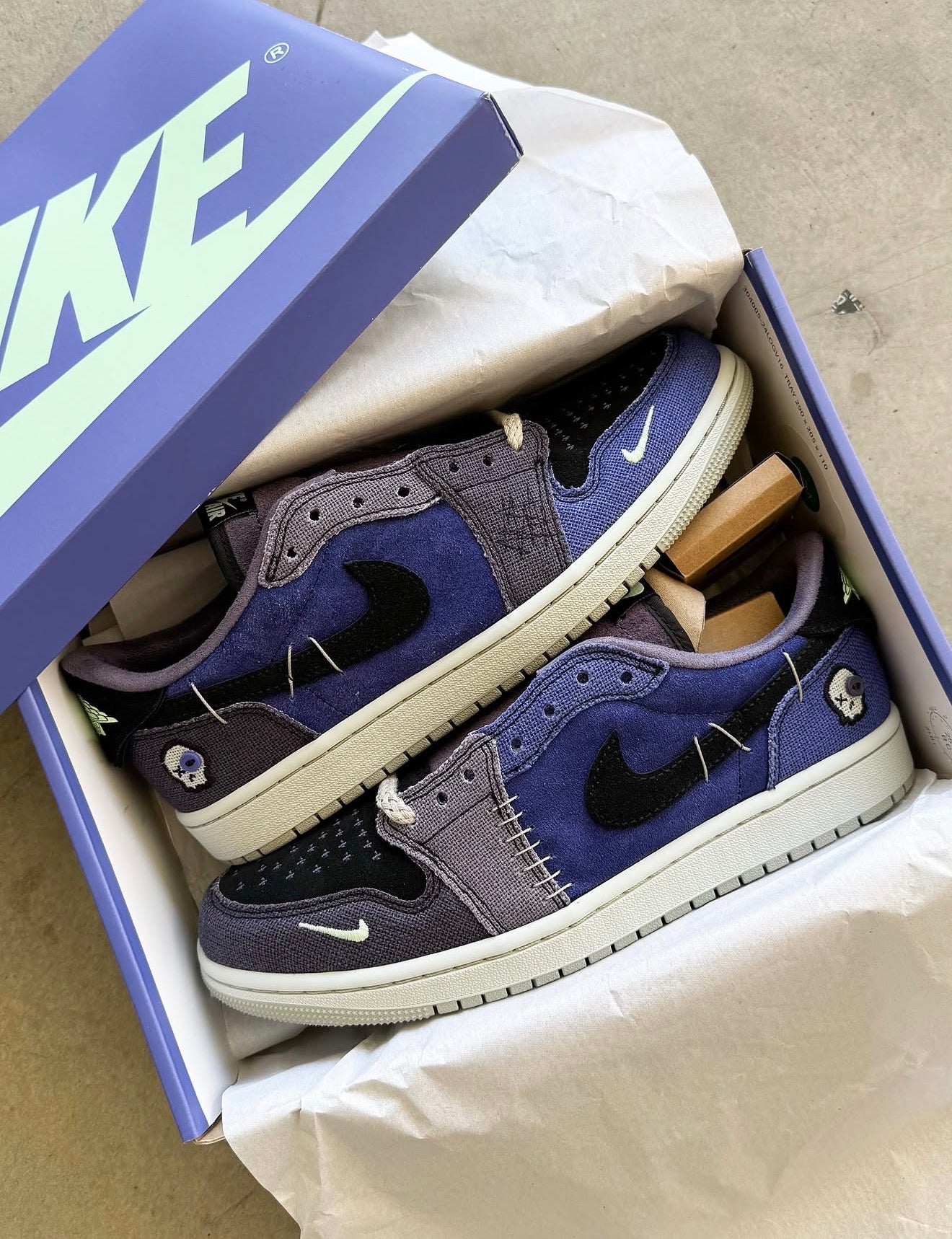 Air Jordan 1 Low Zion Williamson Voodoo ( Close to UA )