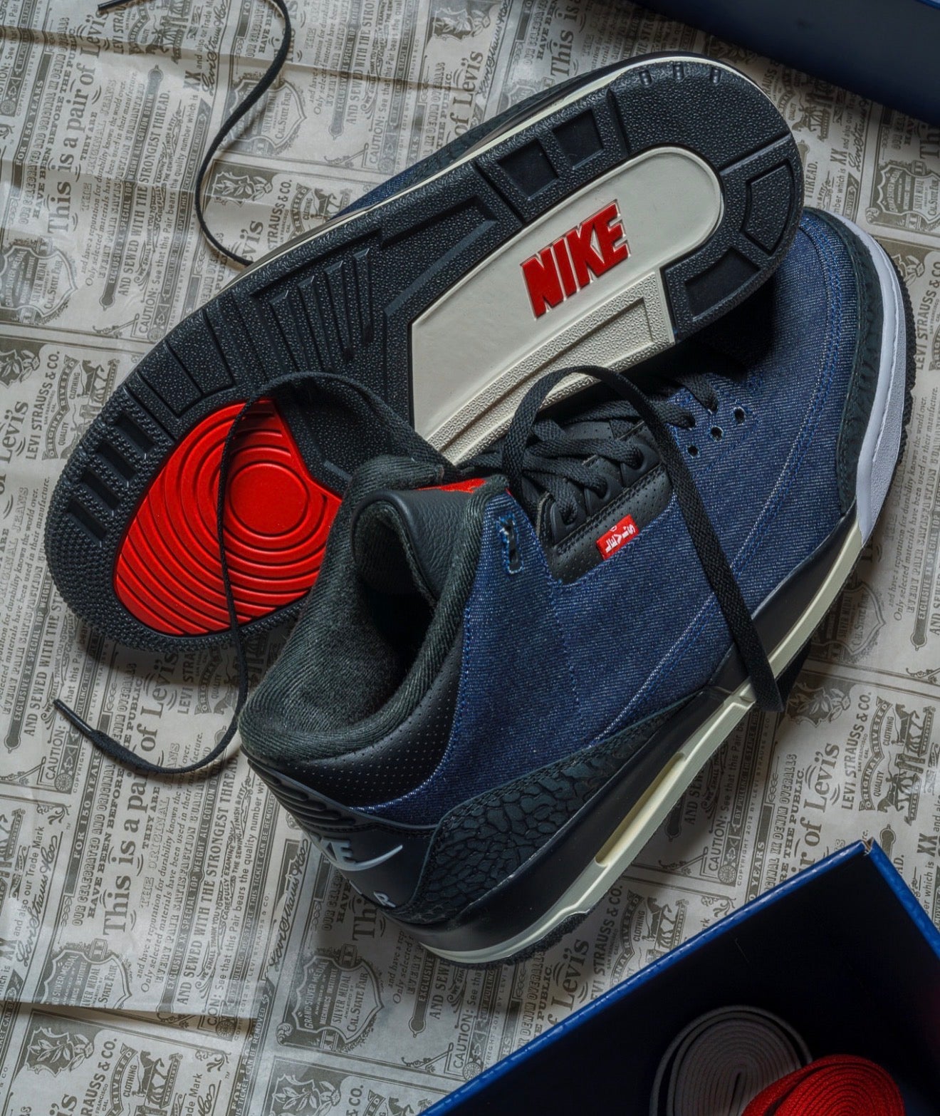 Air Jordan 3 Retro Levi’s Indigo