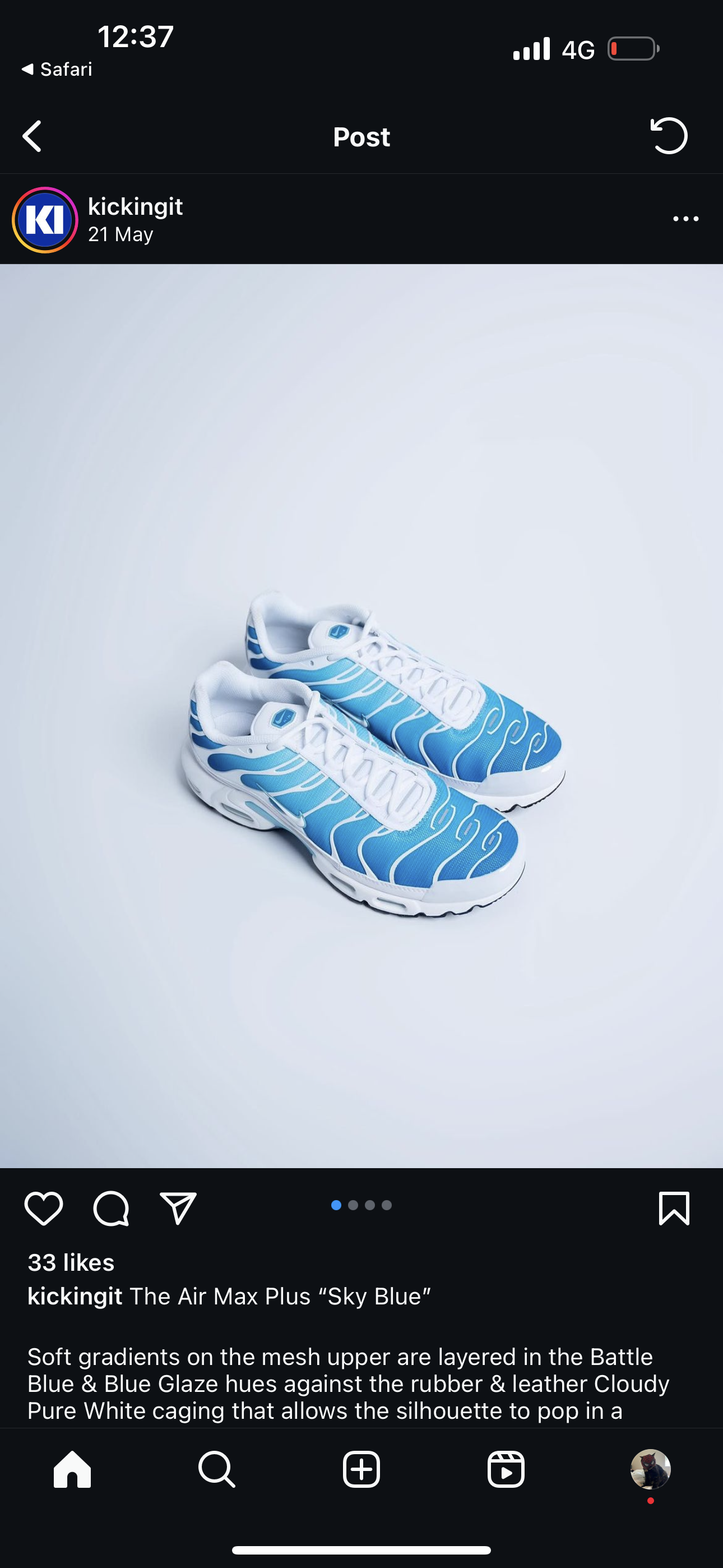 Airmax Plus TN “ Sky Blue “