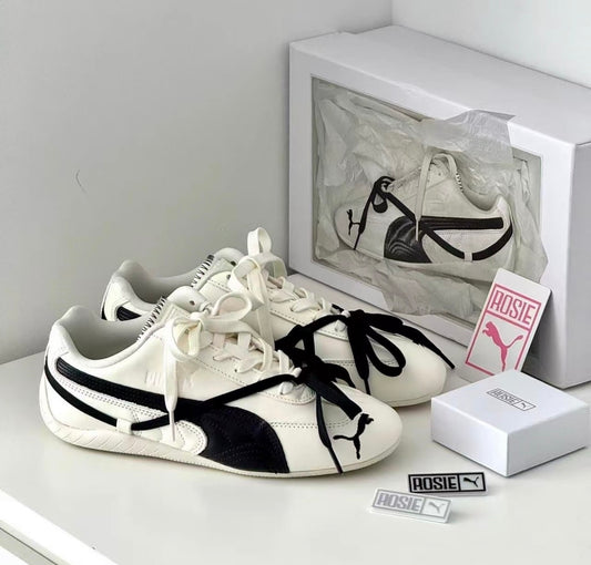 WMNs Speed Cat Leather Rosé White