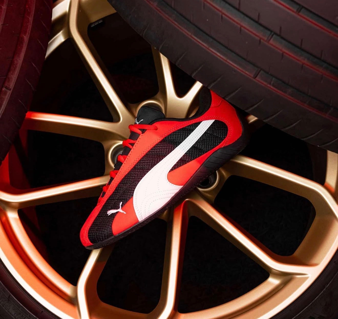 Puma Speedcat Plus Red White