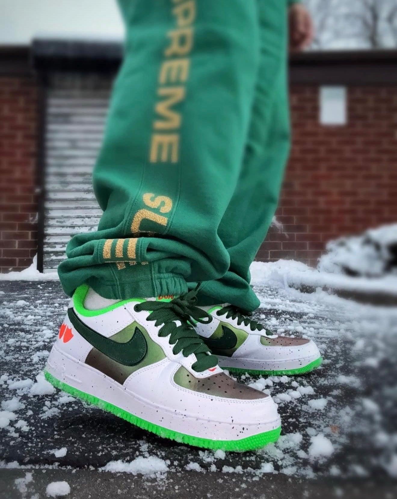 Airforce 1 Low Ducks of a Feather University of Oregon Egg or Duck