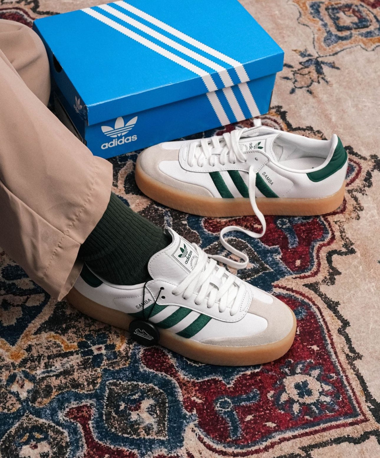 Samba 2.0 “ White Green Gum “