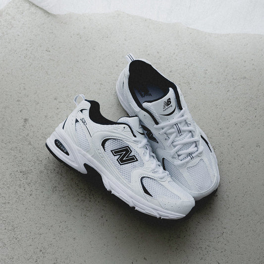 NB Balance 530 White Black Details