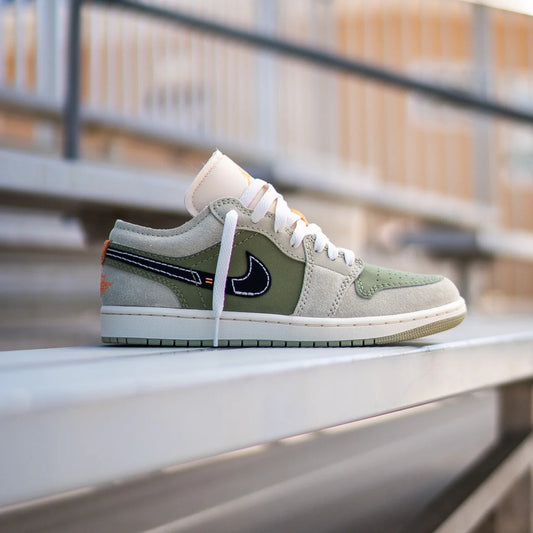 Air Jordan 1 Low SE Craft Inside Out “ Light Olive “